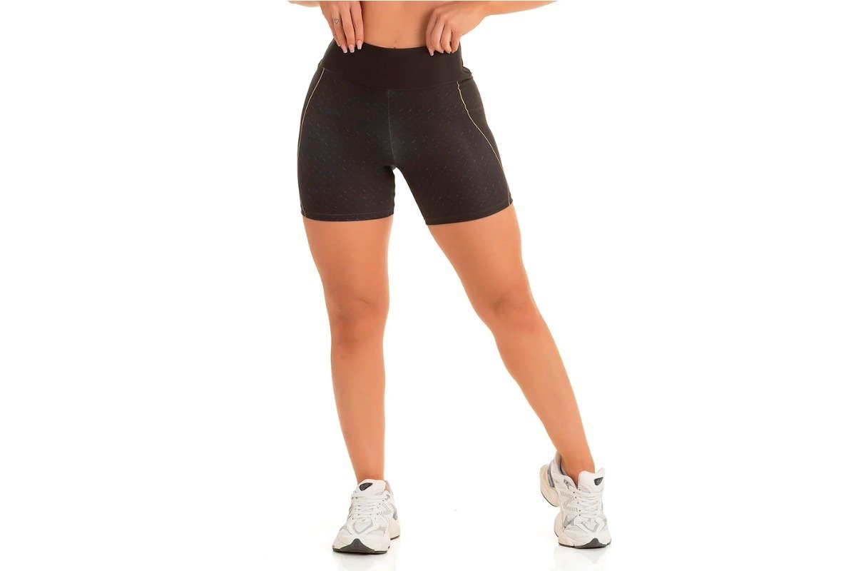 shorts de academia preto